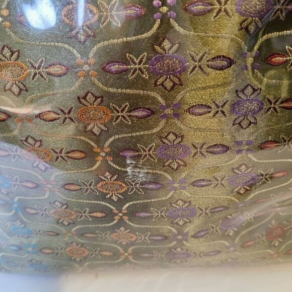 Kalencom KD Kicker&David Design green plastic coated bag. - Picture 3 of 10